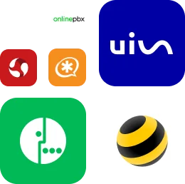 Логотипы телефонии